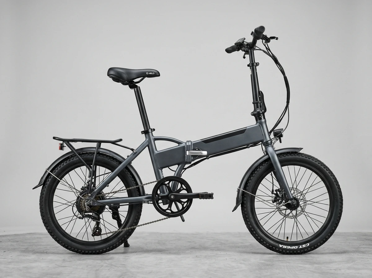 Compact Voyager Folding Electric Bike